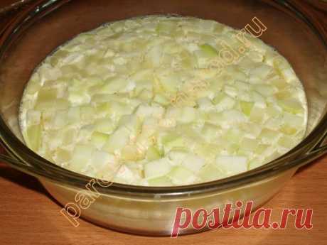 Пароварка. Рецепты для пароварки - Омлет с кабачками в пароварке