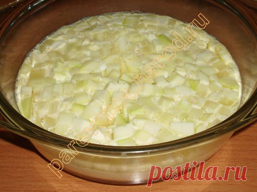 Пароварка. Рецепты для пароварки - Омлет с кабачками в пароварке