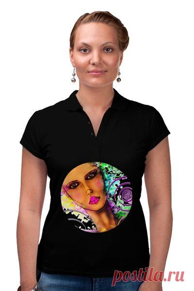 Рубашка Поло (Женская) "Конфетти." от Hatulia - Printio
