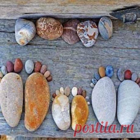 Идеи для дачи: необычный дизайн из камней в вашем саду