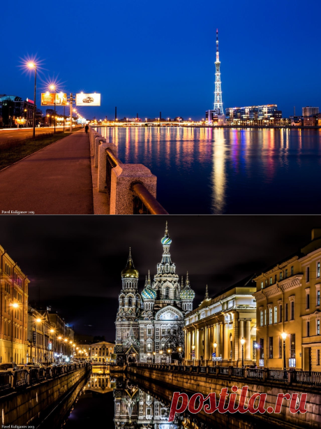 Ночной Санкт-Петербург - Путешествуем вместе