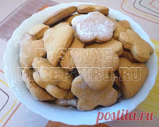 Постное печенье на томатном соке