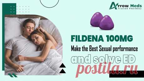 Fildena 100mg is a trusted option for those looking to support their daily wellness and energy levels. Designed with high-quality ingredients, it helps promote overall vitality and an active lifestyle. Ordering Fildena 100mg online from Arrowmeds ensures convenience, affordability, and reliable service. With easy purchasing and secure delivery, you can receive your order hassle-free. Whether maintaining a balanced routine or enhancing daily performance, Fildena 100mg is a great addition to your