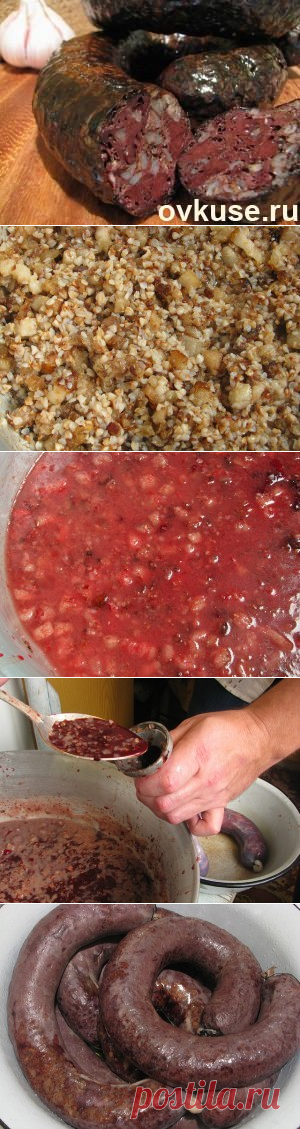 Домашняя кровяная колбаса (из бабушкиных записей) - Простые рецепты Овкусе.ру