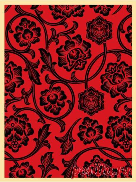 Obey ‘Flower Vine’ Print Releases | P O S T E R S A N D P R I N T S