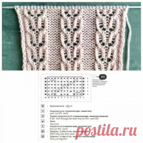 Узоры спицами