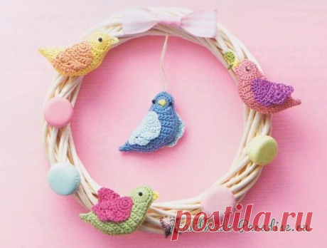 Птички и совы амигуруми. Схемы вязания
https://handmade-paradise.ru/ptichki-i-sovy-amigurumi-..