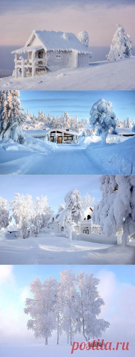 Чудесные зимние пейзажи (фото+видео) - Фото - Калейдоскоп Эмоций
