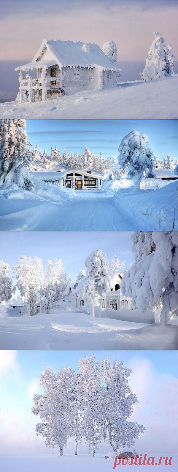 Чудесные зимние пейзажи (фото+видео) - Фото - Калейдоскоп Эмоций