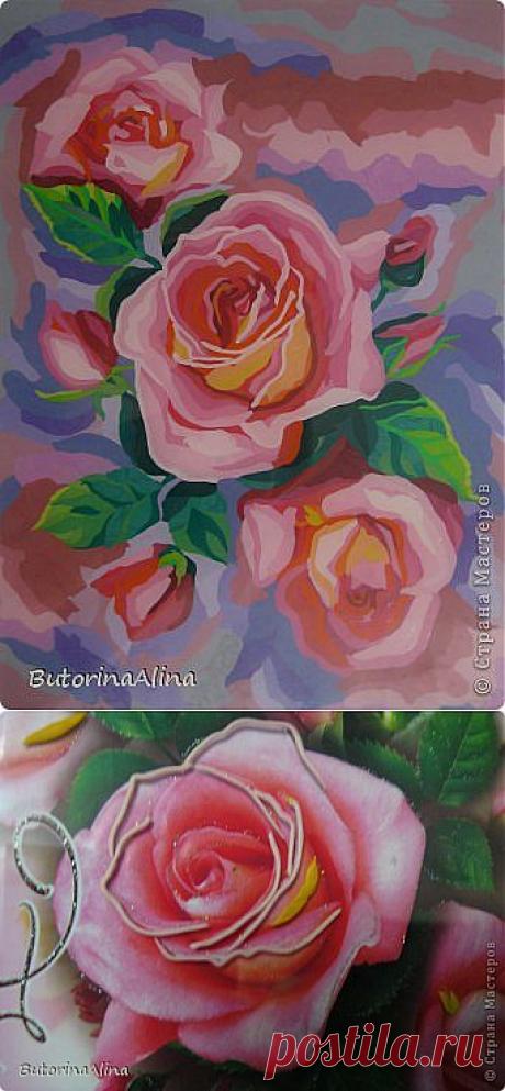 Пластилиновая живопись Алины Буториной - Хочу представить вам один из приемов пластилиновой живописи.