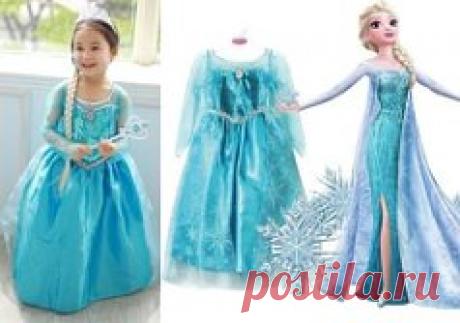 Детское платье "Frozen Elsa".Подойдут каждой принцессе!
выкройки на размер от 1 года до 14 лет
#детям