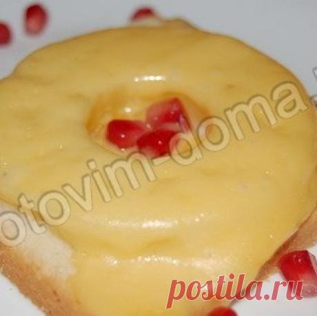 Бутерброд с ананасом и сыром