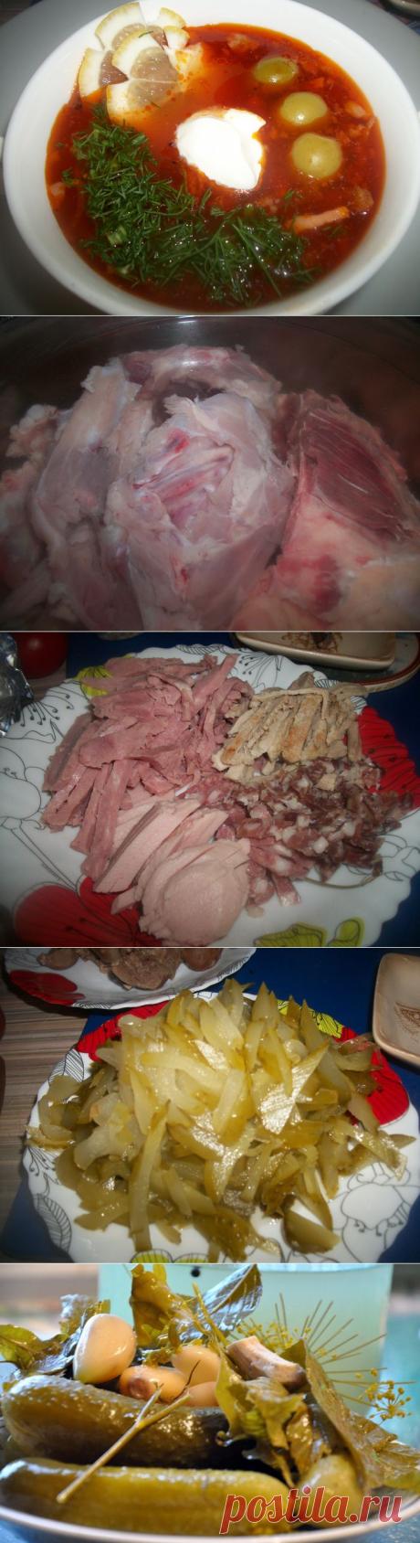 Блюдо "Похмелочное""Калья" "Солянка сборная мясная"