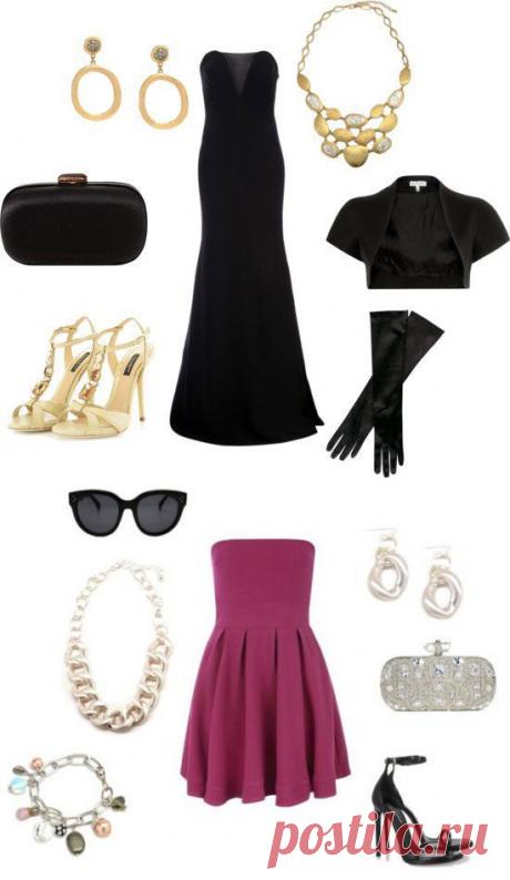 Как выбрать украшения к платью / Все для женщины