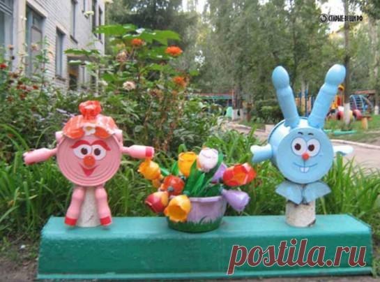 Поделки для сада (дачи и огорода). Все новинки 2019 года из подручных средств с описанием