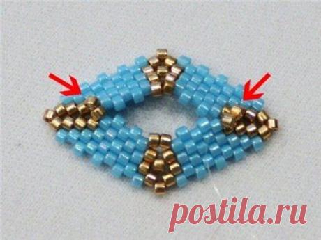 «Звезда Давида» из бисера