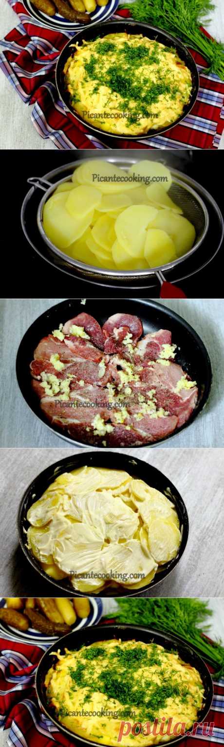 Картофельно-мясная запеканка | Picantecooking