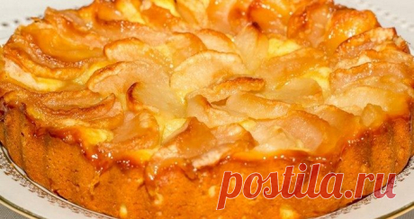 Шарлотка с творогом и яблоками: пошаговые рецепты с фото