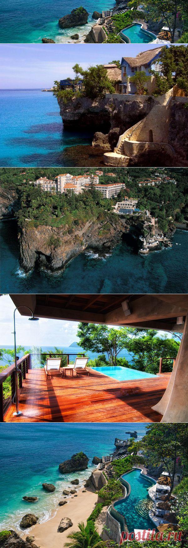 10 безумно красивых отелей на вершинах скал