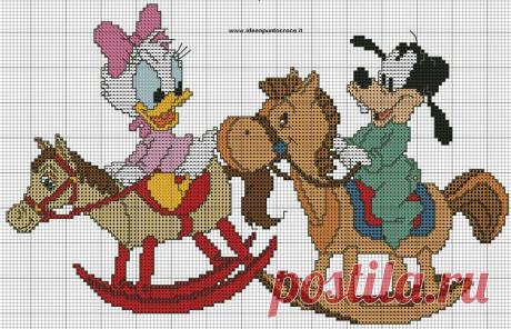 (9) schema baby paperina e pippo | для детей