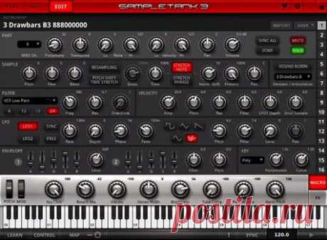 IK Multimedia SampleTank 3 v3.6.4 Win WIN OSX-R2R  | OSX: 107.3MB
The ultimate sound and groove workstation

The SampleTank 3 interface is divided into 3 main “environments” for layering, mixing and editing sounds and grooves. We’ve taken the main aspects of the music production workflow and separated them into 3 main functional environments: the “Play” interface, the “Mix” interface and the “Edit” interface.