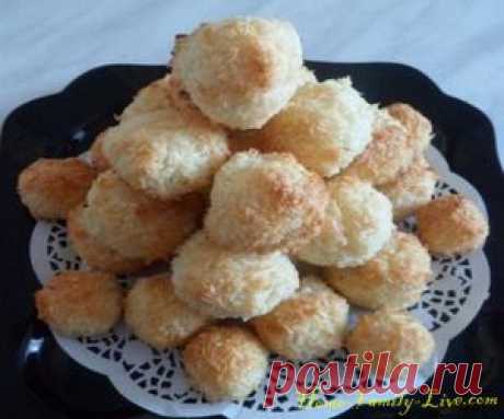 Кокосовое печенье - Кулинарные рецепты