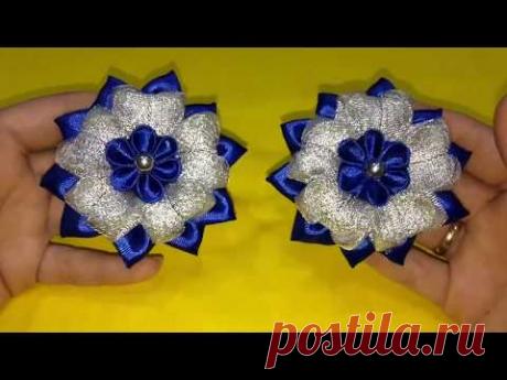 Бантики для принцесс к новому году. DIY. MK. 🎄✌️😁