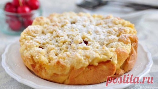 Нежная рисово-молочная запеканка с яблоками. Всем придется по душе
