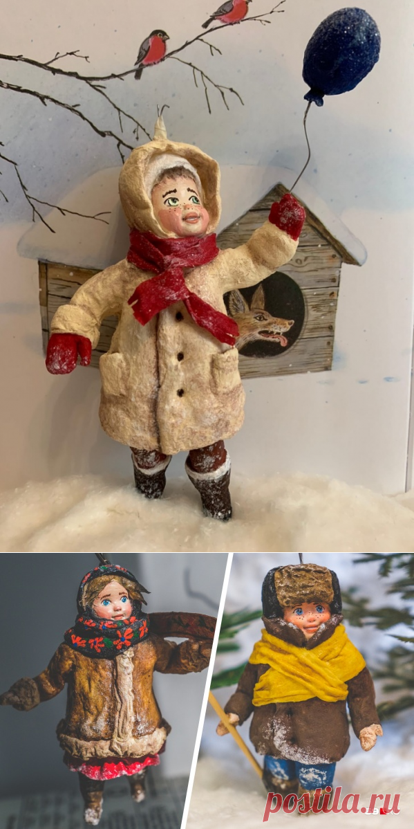 Пермячка Анна Онищенко делает советские ватные елочные игрушки сентябрь 2020 г | 59.ru - новости Перми