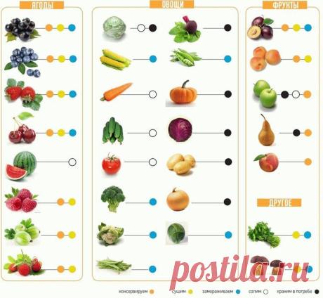 Как сохранить витамины в продуктах