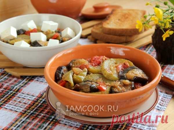 Проверенный рецепт приготовления вкусных баклажанов с овощами на гарнир, шаг за шагом с фотографиями.