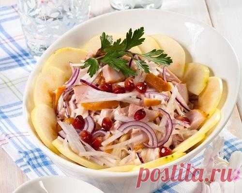 Легкие витаминные салаты: рецепты на Новый год