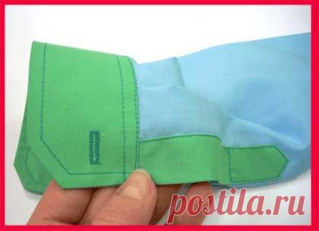 Рукав с манжетой – мастер-класс по пошиву