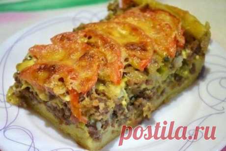 ОТКРЫТЫЙ МЯСНОЙ ПИРОГ 
(из картофельного теста) 

Ингредиенты: 

Показать полностью…