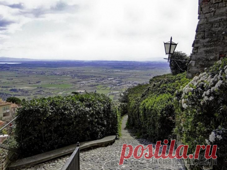 Италия. Тоскана. Cortona