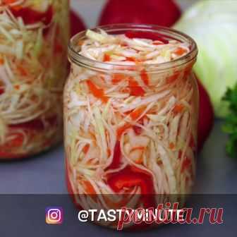 Быстрая маринованная капуста