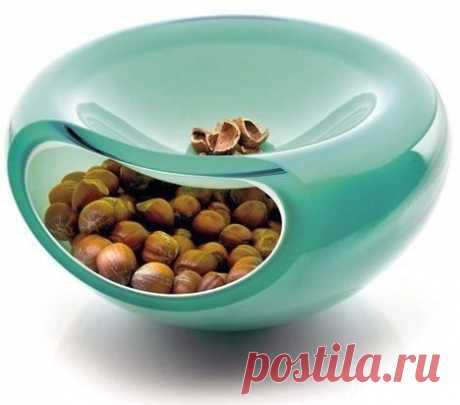Практичная миска для орехов и семечек
