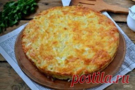 Картофельная запеканка.