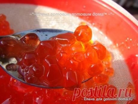 Рецепт Красная икра (фальшивая)