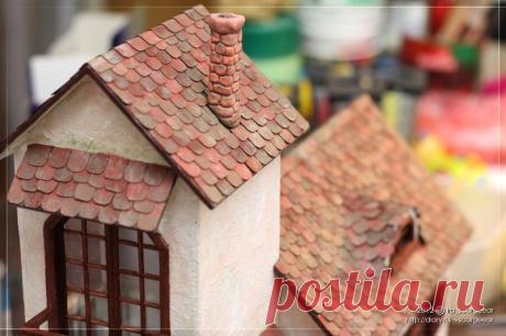 МАСТЕР КЛАСС ПО ИЗГОТОВЛЕНИЮ ДОМИКА-ТЕРЕМКА ДЛЯ МЫШКИ-НОРУШКИ МАНЮНИ - Мебель для кукол