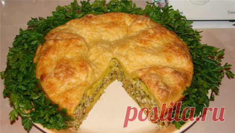 Быстрый и очень вкусный пирог с разными начинками