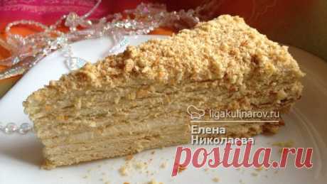 Торт Рыжик - рецепт с фото пошагово в домашних условиях.