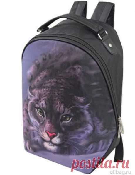 Рюкзак женский 2083-005 принт ягуар в интернет-магазине Ollbag.ru