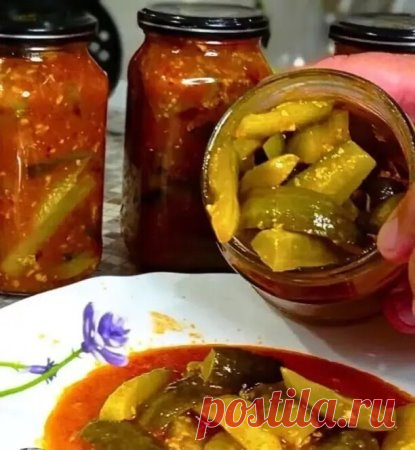 Заготовка, которую делаю сразу по пять партий. Закуска из огурцов, которой не нужны подвалы!
Так закрываю огурчики уже не первый год, способ, проверенный и временем, и мной!)) Закуска остренькая, но в меру, пикантная, огурчики хрустящие. Есть можно уже на следующий день!