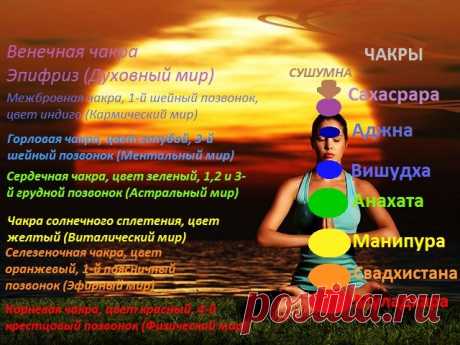 КАК МЫ БЛОКИРУЕМ ЧАКРЫ?1. Первая чакра – красный цвет; копчик – Соединение с Землей, отвечает за жизненную силу человека. Блокировка происходит, если человек чувствует страх. Не убирайте свои страхи в сторону, а поставьте их перед глазами. Посмотрите им “в лицо”. 2. Вторая чакра – оранжевый цвет; чуть ниже пупка, отвечает за творческую реализацию и удовлетворение потребностей. Блокировка происходит, если человек чувствует вину. Не уходите от этого. Разберитесь в чем вы видите вашу вину. Посмотр