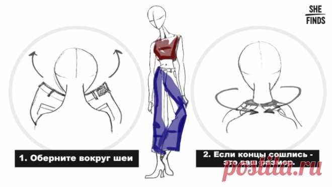 Этот 2-секундный трюк поможет вам выбрать подходящий размер брюк, не примеряя их!