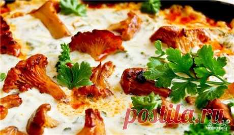 Лисички по-французски - пошаговый кулинарный рецепт на Повар.ру