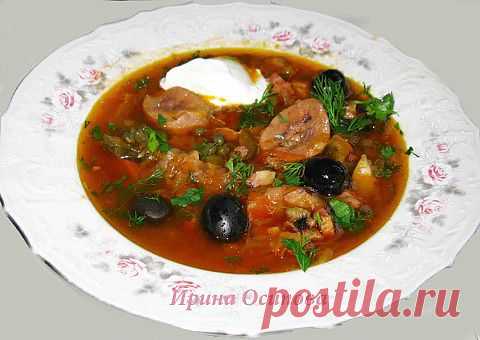 Солянка с почками. «Взвешенный» рецепт. | Давай поговорим