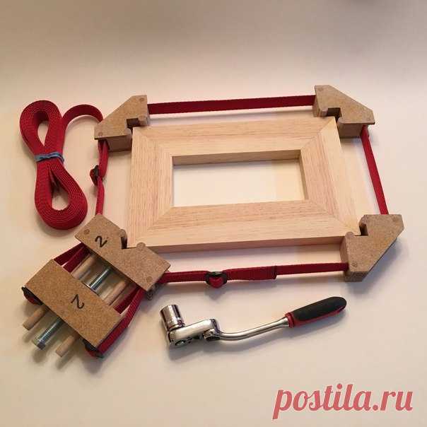 Ременная струбцина. #DIY_Идеи