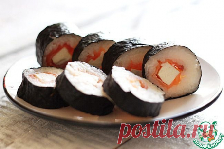 Роллы с фетой.